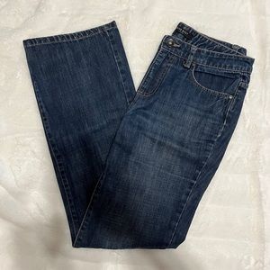 Nine West Wide Leg Jeans | Size 6 | 100% Cotton | Medium Wash